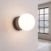 Appliques murales Acier Brun G9 1 Yoli