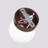 Appliques murales Acier Brun G9 1 Yoli