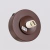 Appliques murales Acier Brun G9 1 Yoli