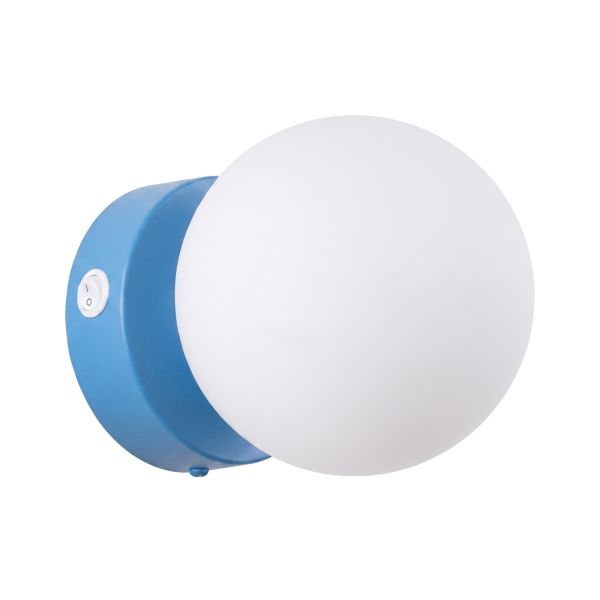 Appliques murales Acier Bleu G9 1 Yoli