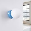 Appliques murales Acier Bleu G9 1 Yoli