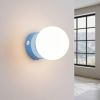 Appliques murales Acier Bleu G9 1 Yoli