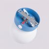 Appliques murales Acier Bleu G9 1 Yoli