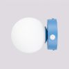 Appliques murales Acier Bleu G9 1 Yoli