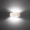 Appliques murales Acier Beige G9 1 Tila