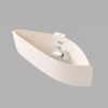 Appliques murales Acier Beige G9 1 Tila