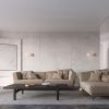 Appliques murales Acier Beige G9 1 Tila