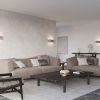 Appliques murales Acier Taupe G9 1 Tila