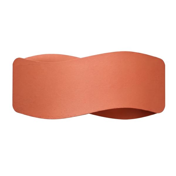 Appliques murales Acier Ocre Rouge G9 1 Tila