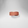 Appliques murales Acier Ocre Rouge G9 1 Tila
