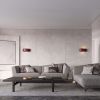 Appliques murales Acier Bourgogne G9 1 Tila
