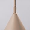 Appliques murales Acier Taupe E14 1 Nox
