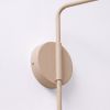 Appliques murales Acier Taupe E14 1 Nox