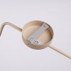 Appliques murales Acier Taupe E14 1 Nox