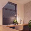 Appliques murales Acier Taupe E14 1 Nox
