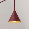 Appliques murales Acier Bourgogne E14 1 Nox