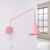Appliques murales Acier Rose E14 1 Nox