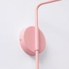 Appliques murales Acier Rose E14 1 Nox