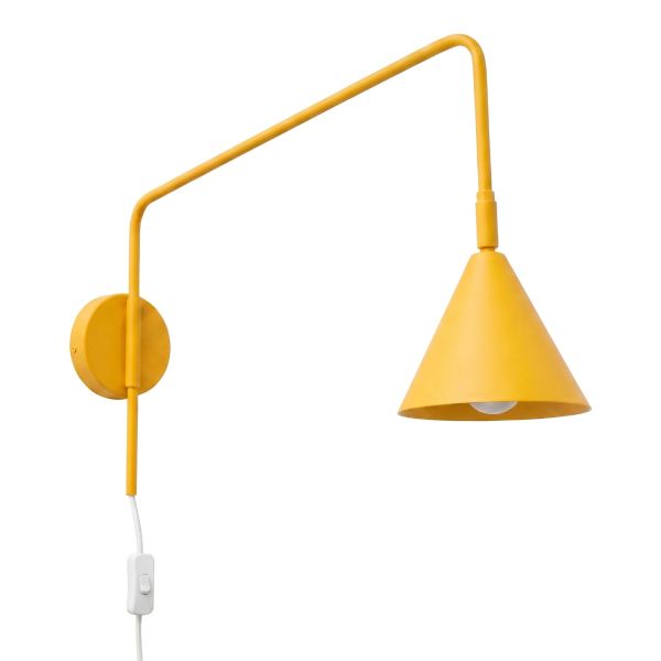 Appliques murales Acier Jaune E14 1 Nox