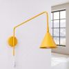 Appliques murales Acier Jaune E14 1 Nox
