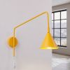 Appliques murales Acier Jaune E14 1 Nox