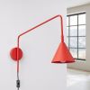 Appliques murales Acier Rouge E14 1 Nox