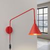 Appliques murales Acier Rouge E14 1 Nox