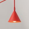 Appliques murales Acier Rouge E14 1 Nox