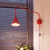 Appliques murales Acier Rouge E14 1 Nox