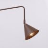 Appliques murales Acier Brun E14 1 Nox