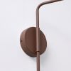 Appliques murales Acier Brun E14 1 Nox