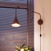 Appliques murales Acier Brun E14 1 Nox