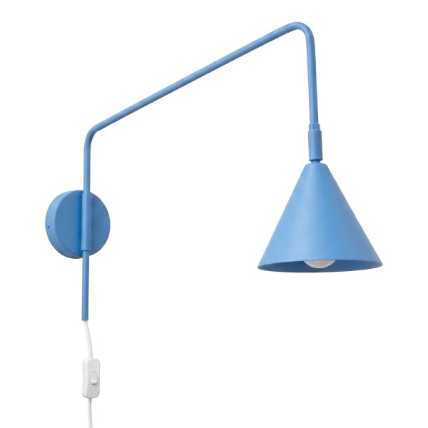Appliques murales Acier Bleu E14 1 Nox