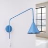 Appliques murales Acier Bleu E14 1 Nox