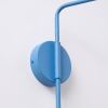 Appliques murales Acier Bleu E14 1 Nox