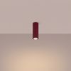 Plafonniers Aluminium Bourgogne GU10 1 Karbon