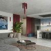 Plafonniers Aluminium Bourgogne GU10 1 Karbon