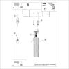 Plafonniers Aluminium Bourgogne GU10 1 Karbon