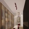 Plafonniers Aluminium Bourgogne GU10 1 Karbon