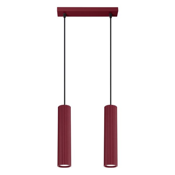 Suspensions Aluminium Bourgogne GU10 2 Karbon