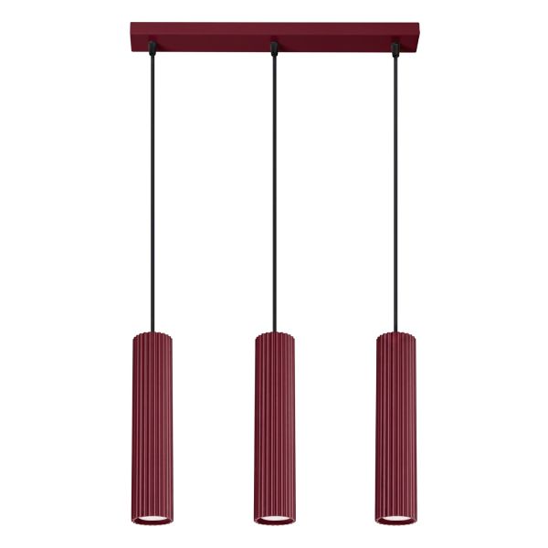 Suspensions Aluminium Bourgogne GU10 3 Karbon
