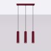 Suspensions Aluminium Bourgogne GU10 3 Karbon