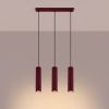 Suspensions Aluminium Bourgogne GU10 3 Karbon