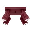 Plafonniers Aluminium Bourgogne GU10 1 Karbon