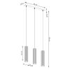 Suspensions Aluminium Outremer GU10 3 Karbon