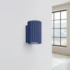 Appliques murales Aluminium Outremer GU10 1 Karbon
