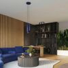 Appliques murales Aluminium Outremer GU10 2 Karbon