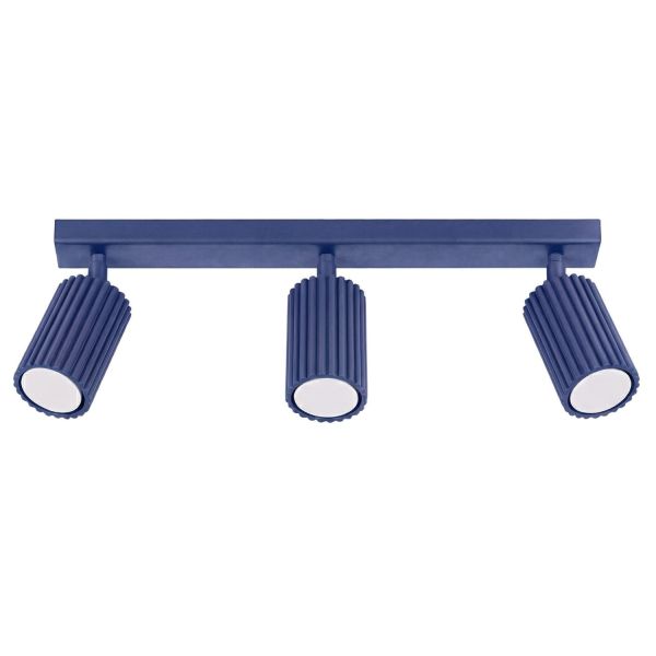 Plafonniers Aluminium Outremer GU10 3 Karbon