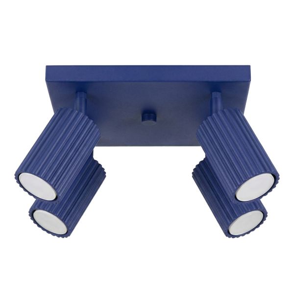 Plafonniers Aluminium Outremer GU10 1 Karbon