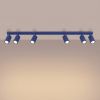 Plafonniers Aluminium Outremer GU10 6 Karbon